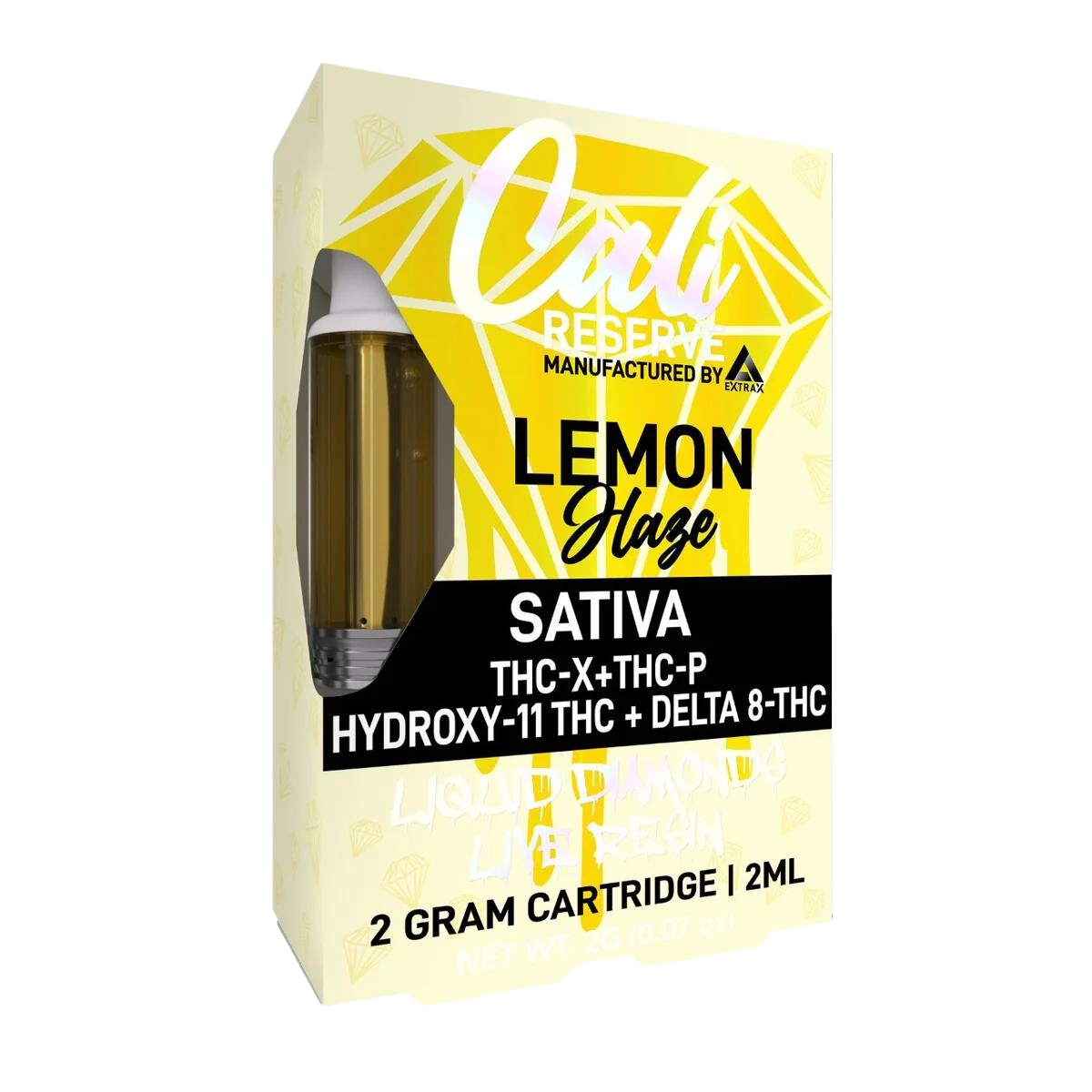 Lemon Haze (Sativa) – Cali Reserve – Cartucho THC 2g
