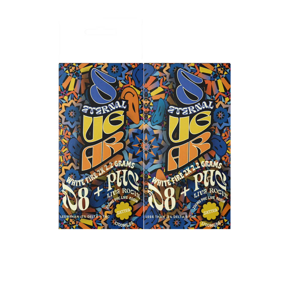 White Fire (Sativa) – Sugar Eternal – 2 Cartuchos THC 2.2g