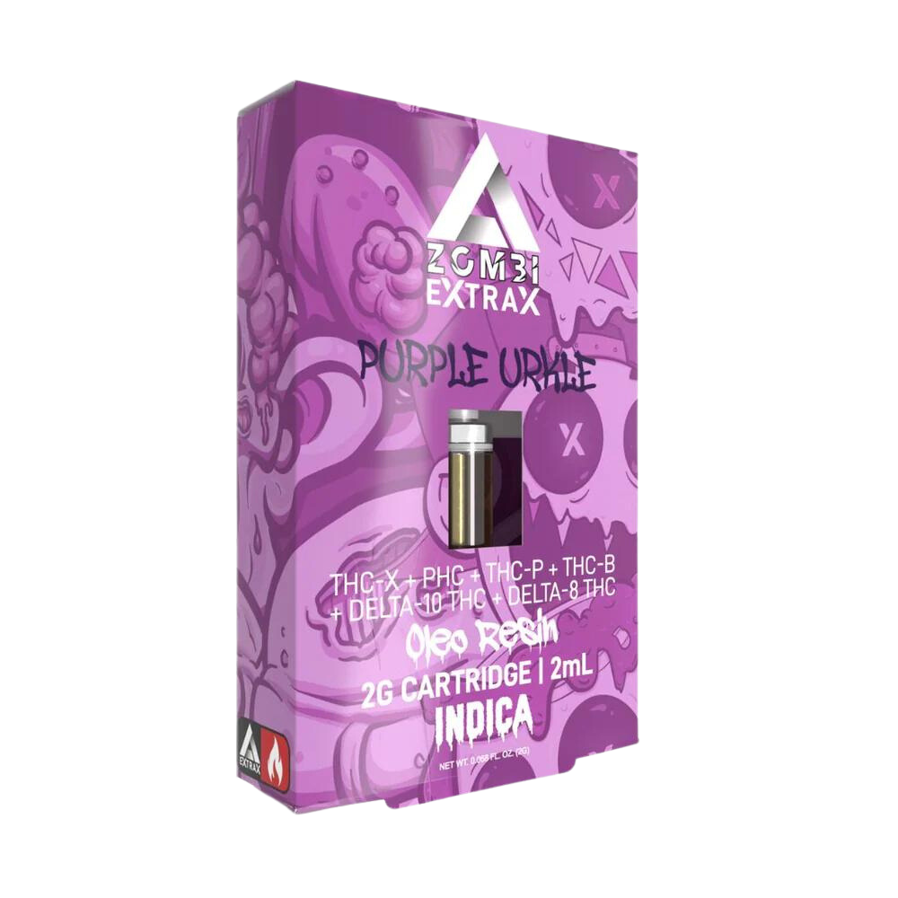 Purple Urkle (Índica) – Zombi Extrax – Cartucho THC 2g