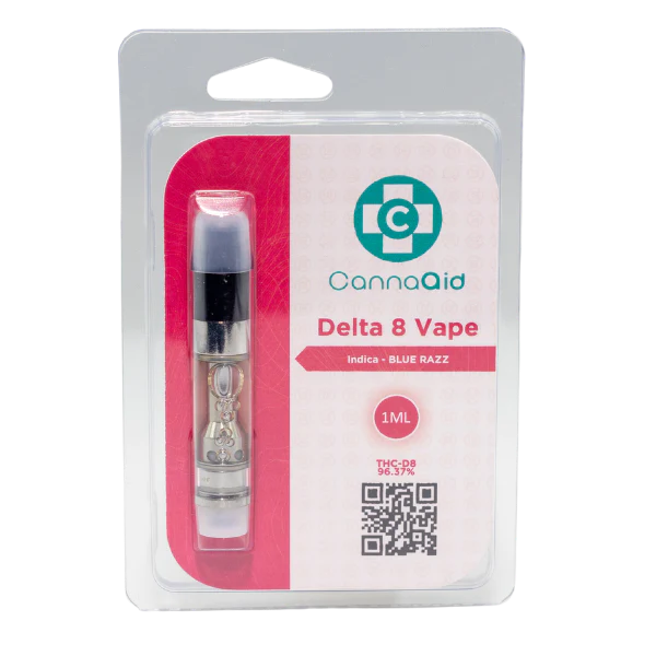 Blue Razz (Índica) – CannaAid – Cartucho THC 1g