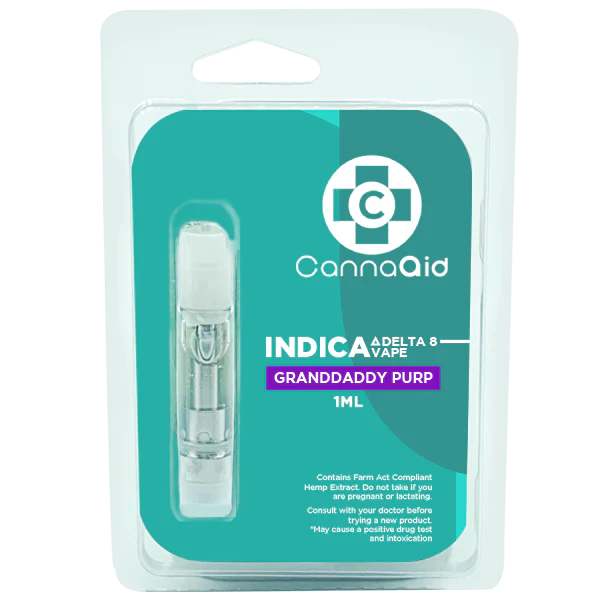 Granddaddy Purple (Índica) – CannaAid – Cartucho THC 1g