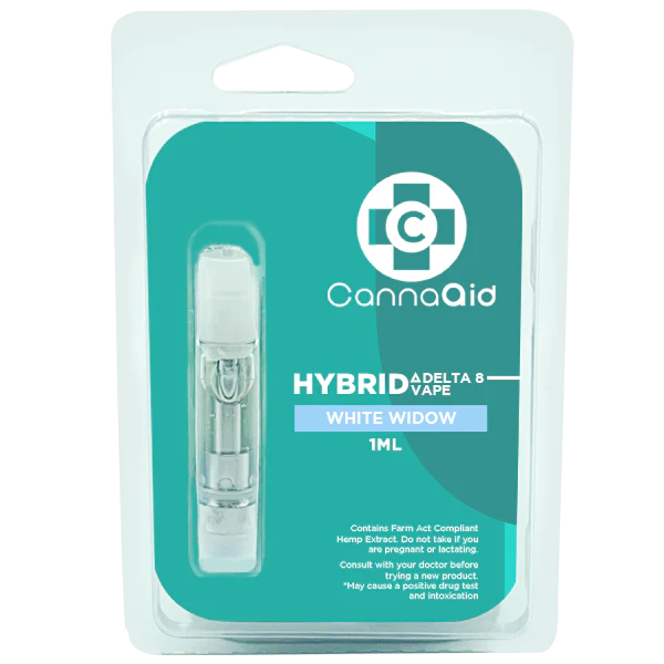 White Widow (Híbrida) – CannaAid – Cartucho THC 1g