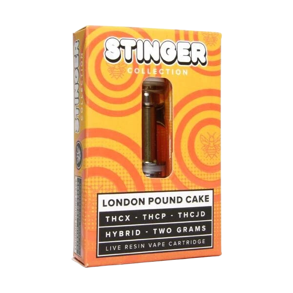 London Pound Cake (Híbrida) – Honeyroot Stinger Collection – Cartucho THC 2g