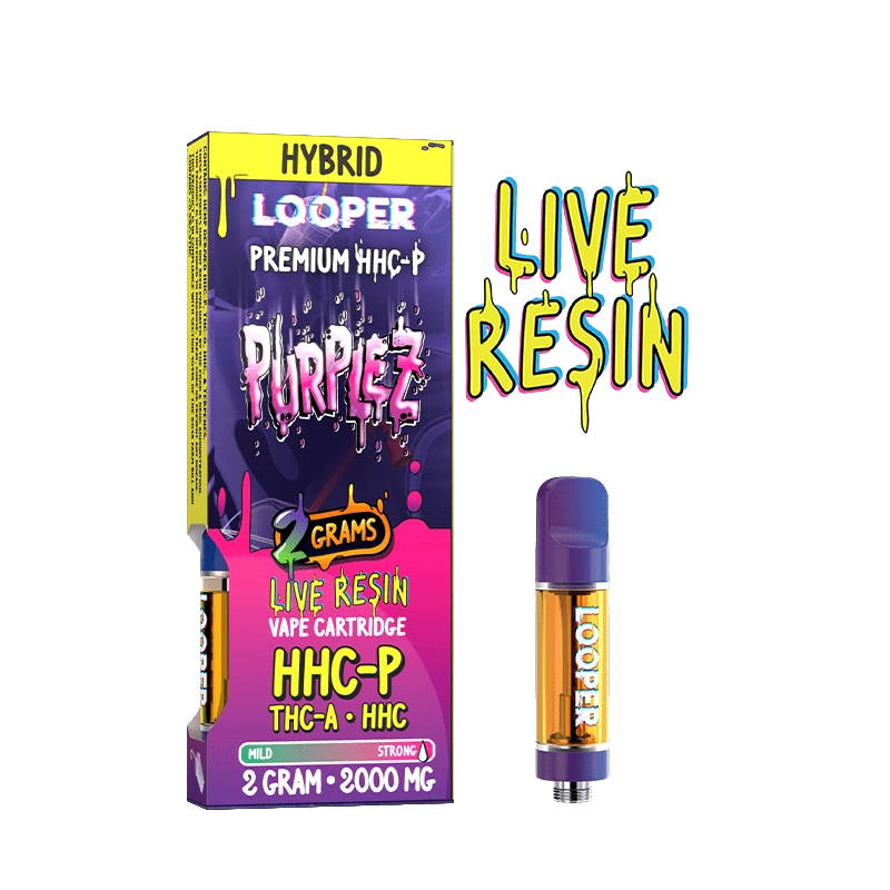 Purplez (Híbrida) – Looper Premium HHC-P – Cartucho THC 2g