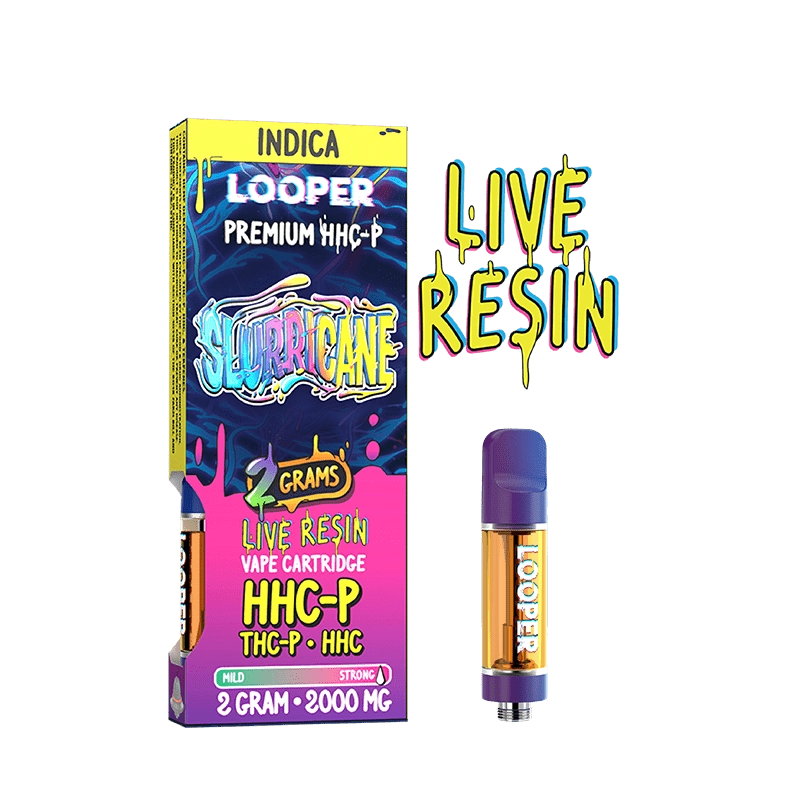Slurricane (Índica) – Looper Premium HHC-P – Cartucho THC 2g