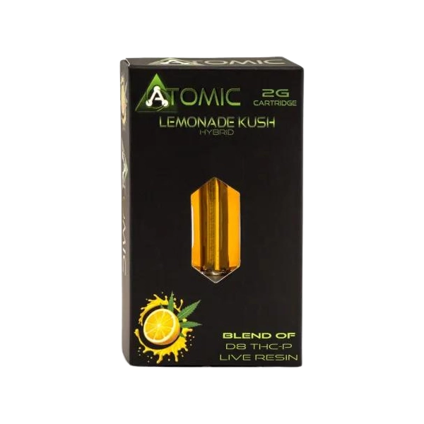 Lemonade Kush (Híbrida) – Atomic Delta – Cartucho THC 2g