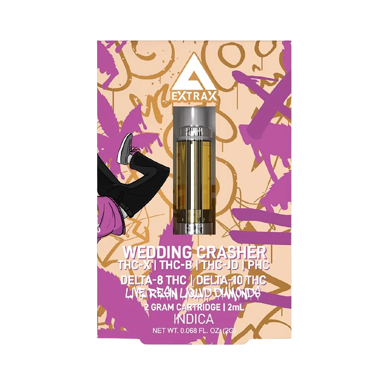 Wedding Crasher (Índica) – Delta Extrax – Cartucho THC 2g