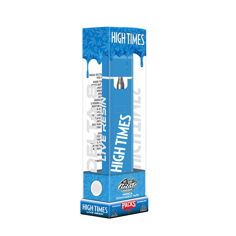 Gelato Freeze (Índica) – Packwoods x High Times – Desechable Recargable THC 2G
