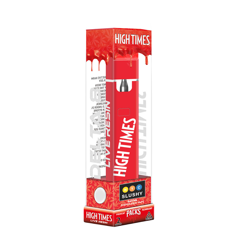 NYC Slushy (Sativa) – Packwoods x High Times – Desechable Recargable THC 2G