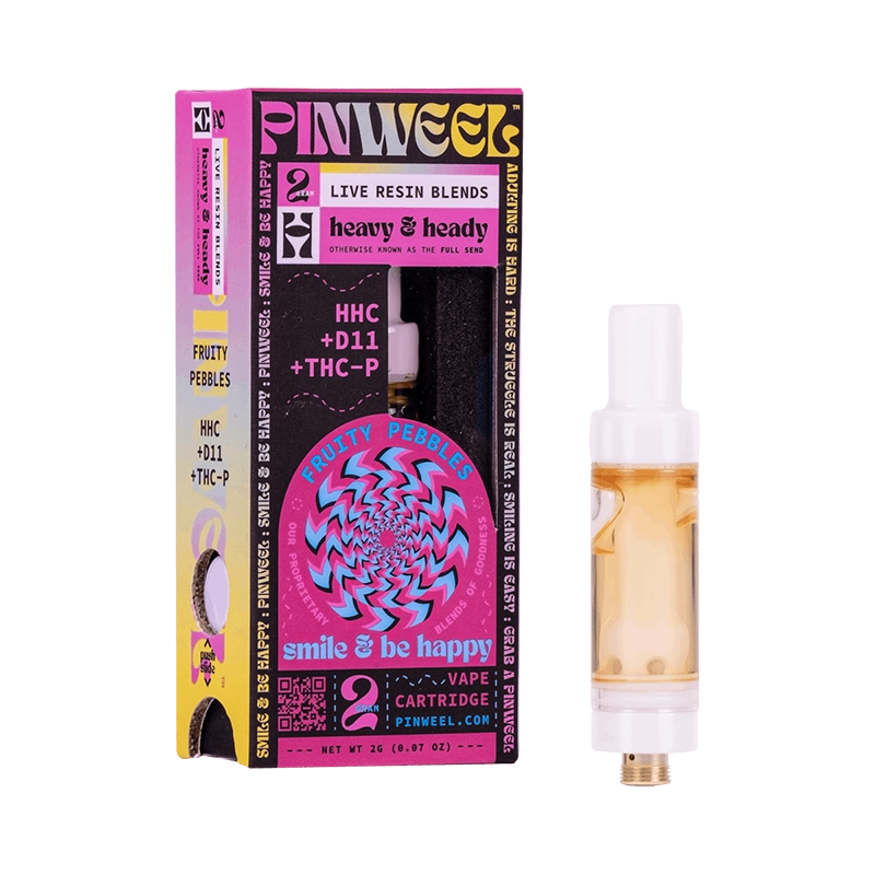 Fruity Pebbles (Índica) – Pinweel – Cartucho THC 2g