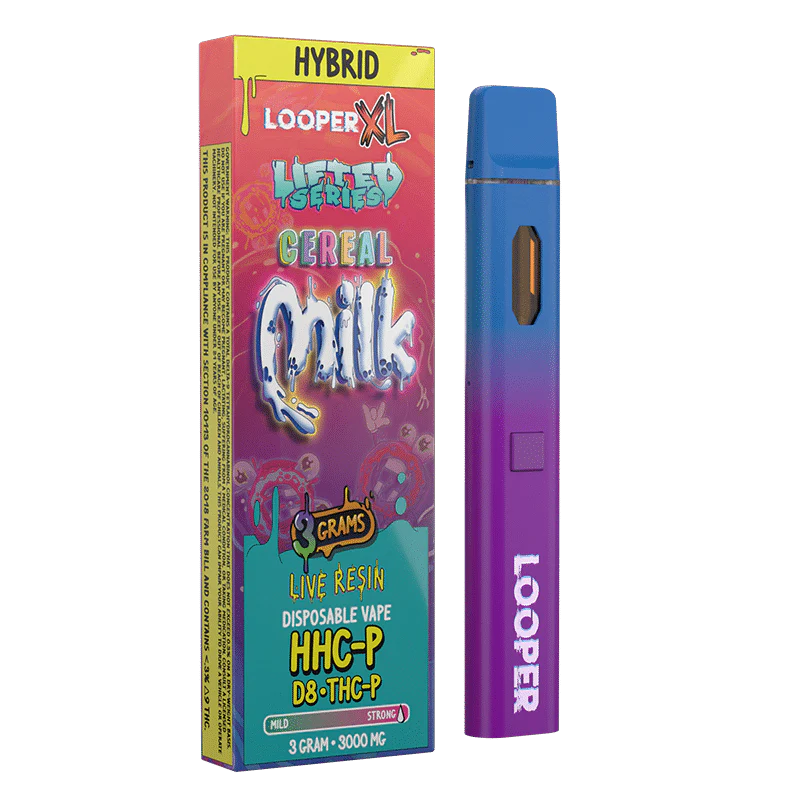 Desechable Looper XL Lifted Series Cereal Milk 3000 mg