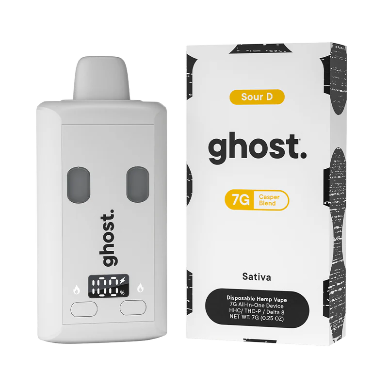 Desechable Ghost Casper Blend Sour D 7000 mg Sativa