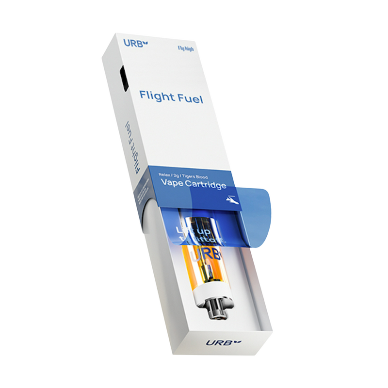 Cartucho Urb Flight Fuel Relax Tigers Blood índica 2000 mg